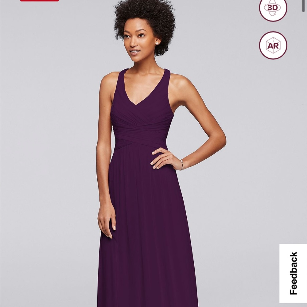 David’s Bridal Bridesmaid’s Dress